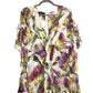 GUCCI Silk Thistle Print Dress 42