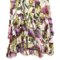 GUCCI Silk Thistle Print Dress 42
