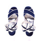 PRADA Dark Blue Heels with Crystal Embellishments 38.5