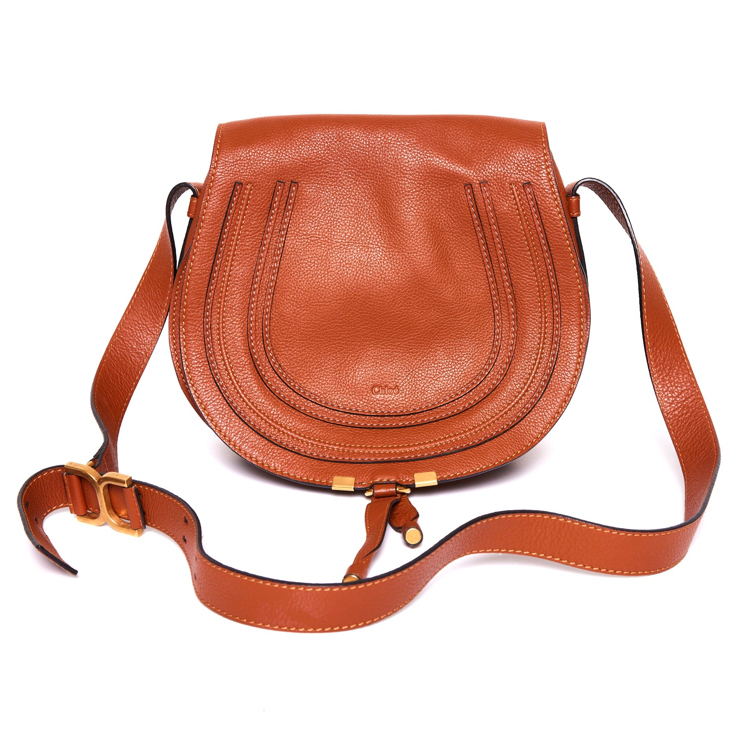 CHLOE Marcie Medium Bag - Tan