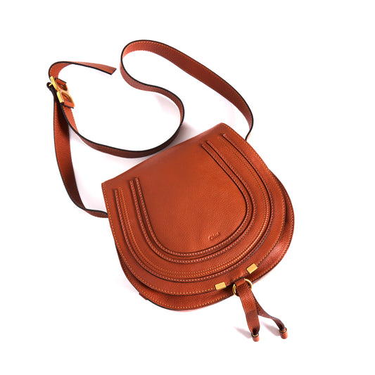 CHLOE Marcie Medium Bag - Tan