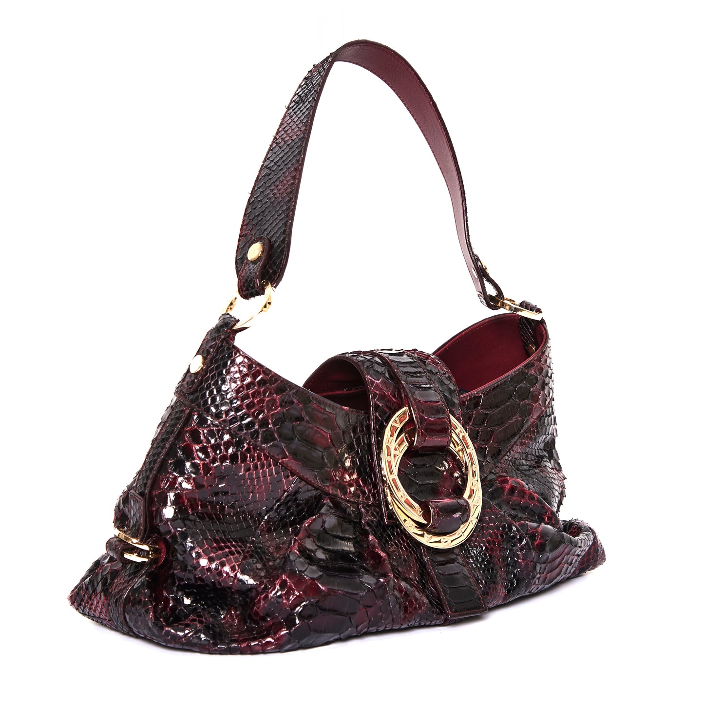 BVLGARI Autre Marque Chandra Handbag Black