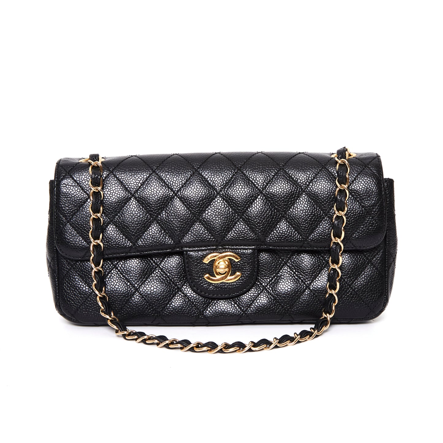 CHANEL East West Flap Bag