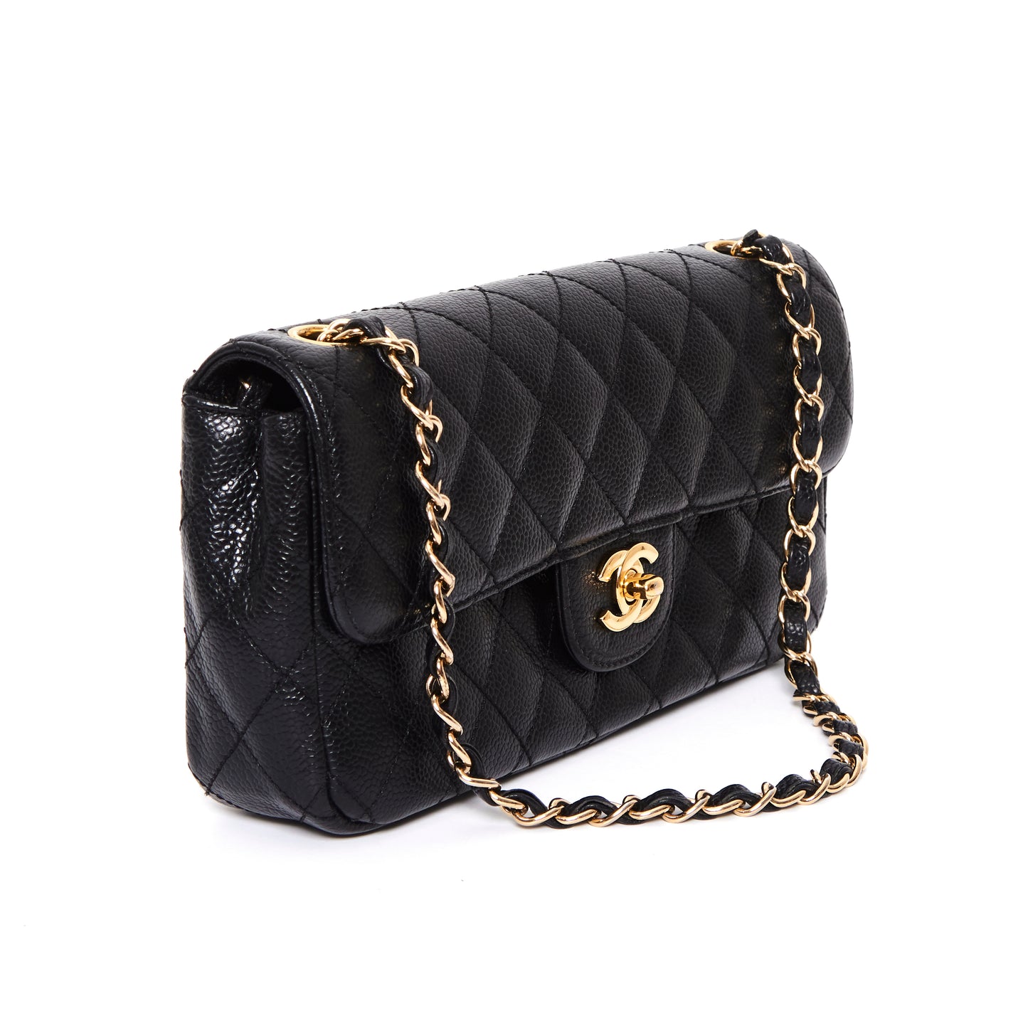 CHANEL East West Flap Bag