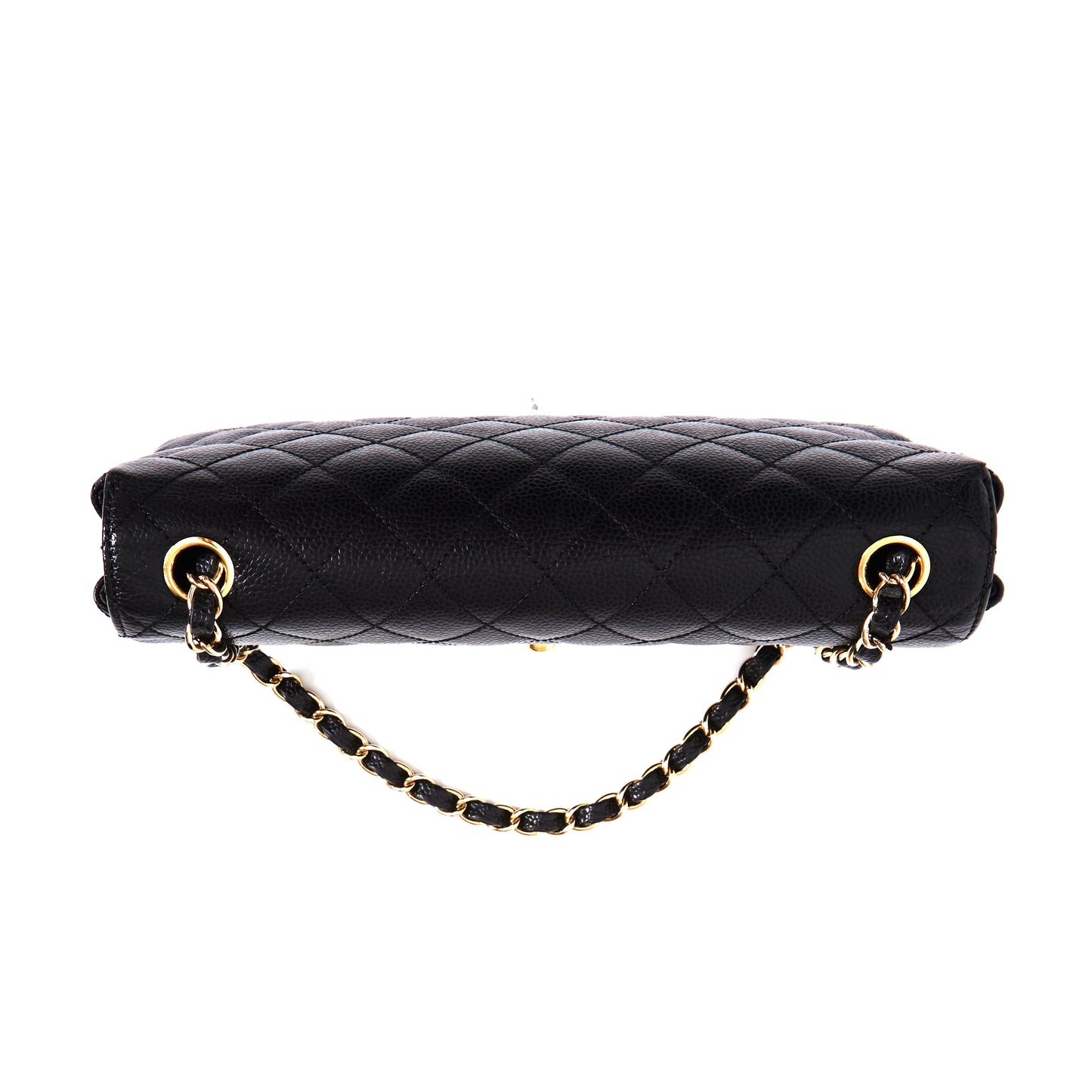 CHANEL East West Flap Bag
