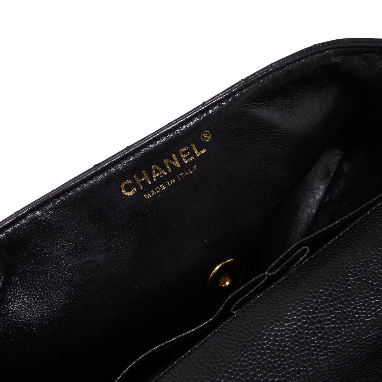 CHANEL East West Flap Bag