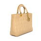DIOR Lady Dior Beige Handbag