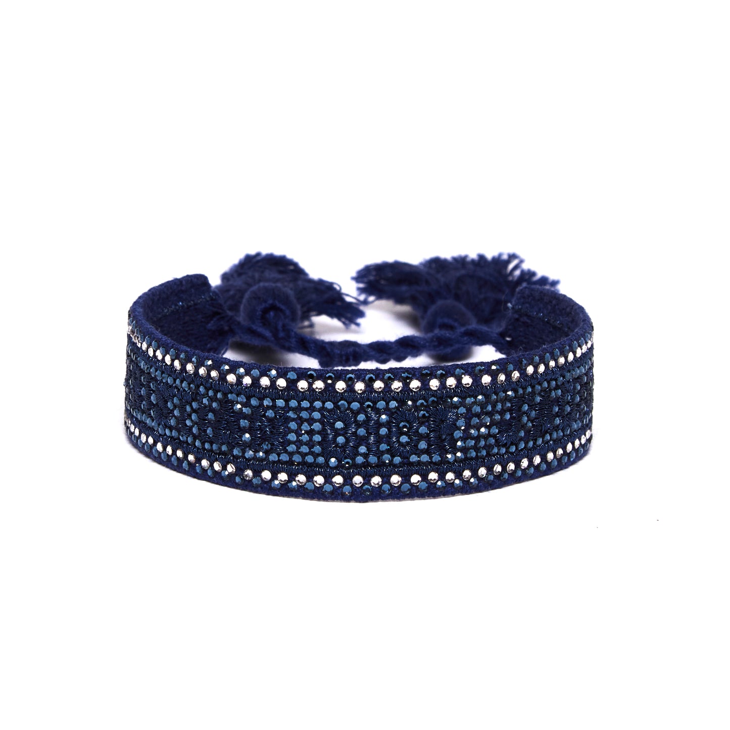 DIOR J'adior Frabric and crystal bracelet