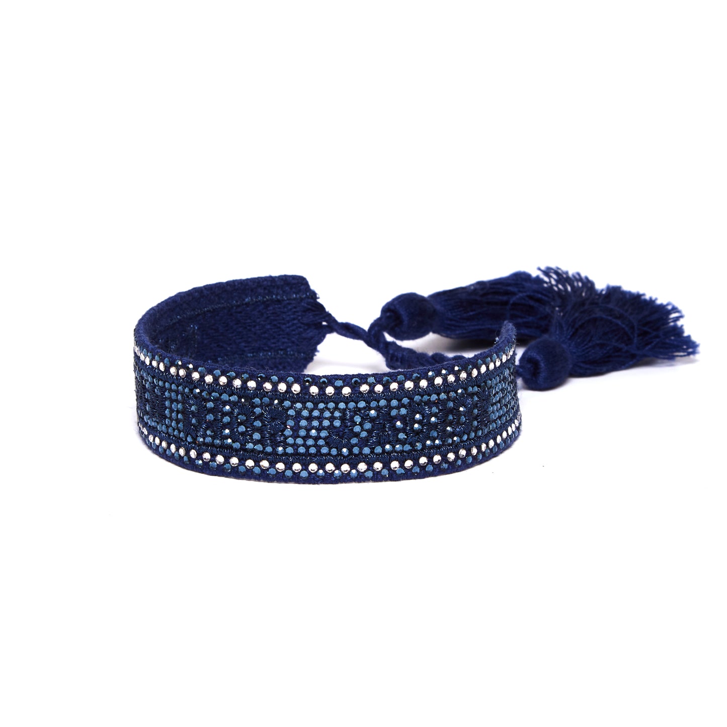 DIOR J'adior Frabric and crystal bracelet