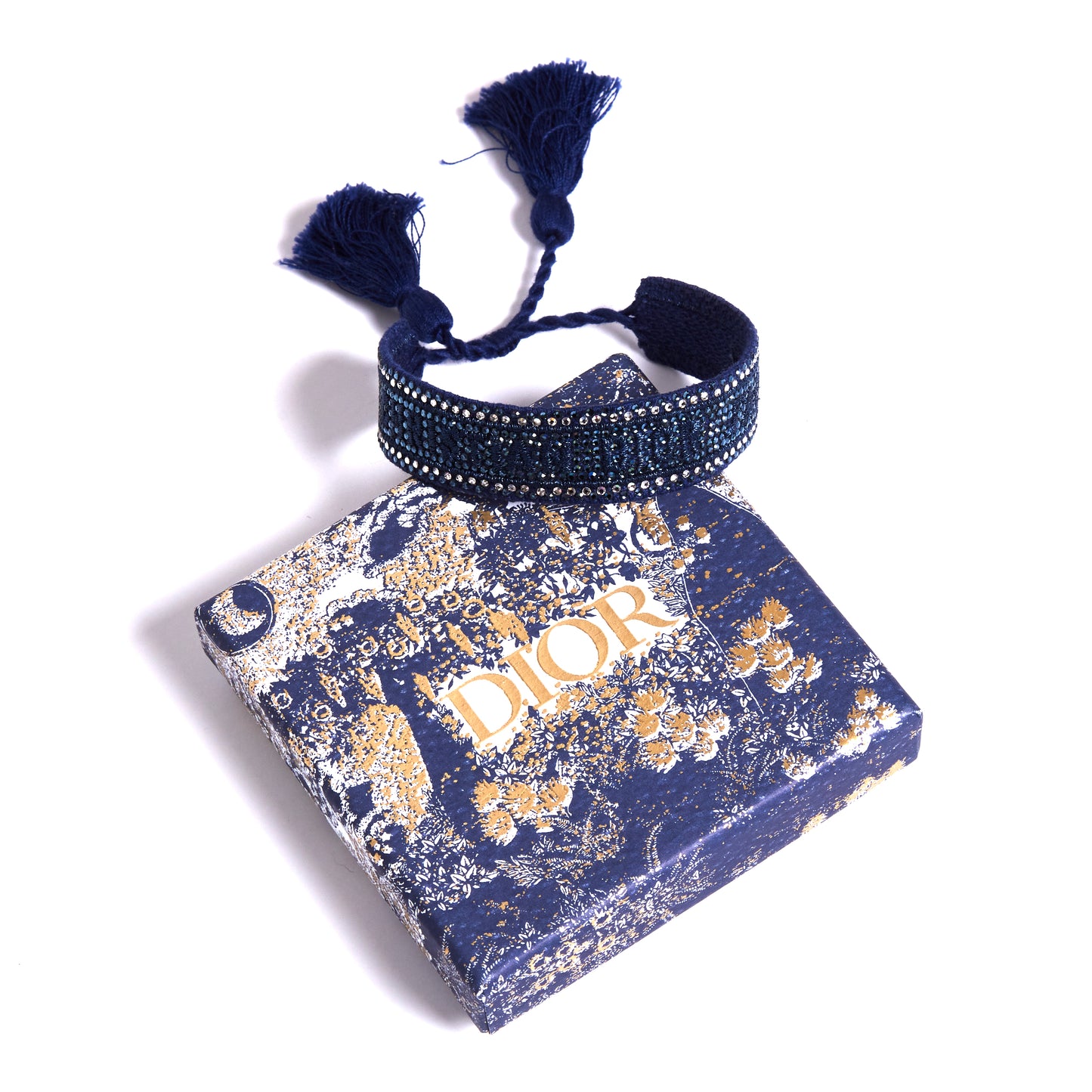 DIOR J'adior Frabric and crystal bracelet