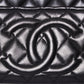 CHANEL Matelasse CC Timeless Tote Bag Black Caviar Leather