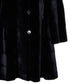 MAXIMILIAN midnight navy blue reversible Chinchilla and Mink coat